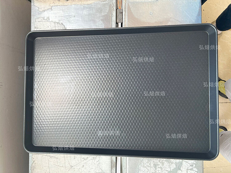 商業用 400x600x30mm アルミメッキ鋼製波状ベーキングトレイ, China